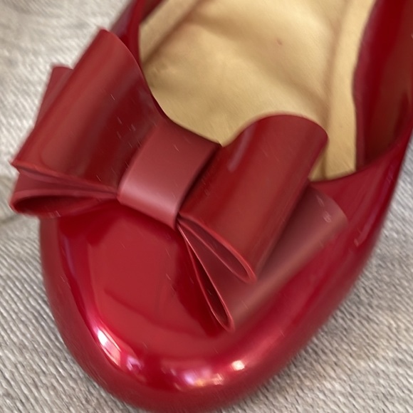TERRA & AGUA - Red Melissa Jelly Shoes - Gently Used - Picture 2 of 4